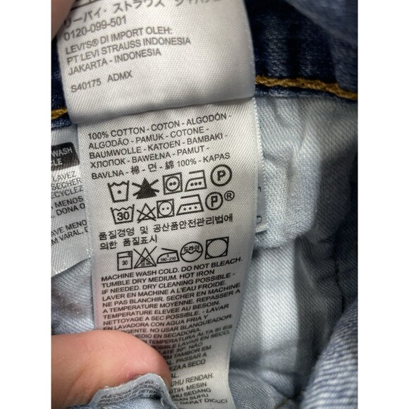 Levi's 541 Jeans Men's Size 36x30 (33x28) Blue Athletic Taper Fit Faded Stretch - Picture 5 of 11